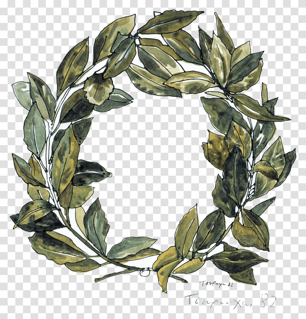 Greek Wreath, Painting Transparent Png