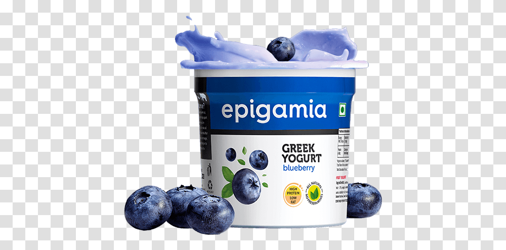 Greek Yogurt Deepika Padukone, Blueberry, Fruit, Plant, Food Transparent Png