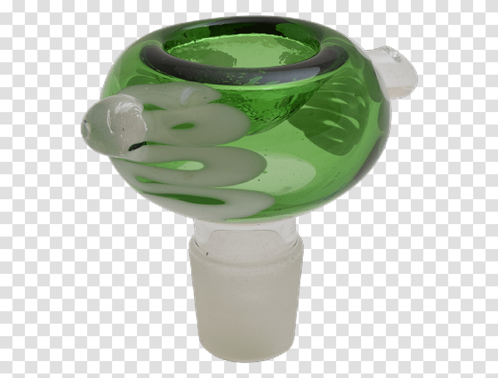 Green 19mm Bowl Wwhite Lines Vase, Glass, Goblet, Cup Transparent Png