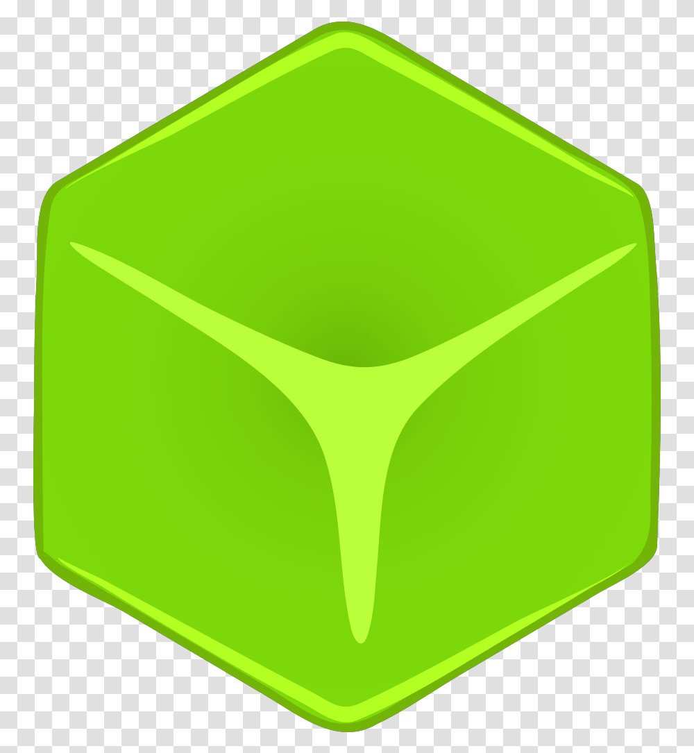 Green 3d Cube Svg Clip Arts Cube Vert, Underwear, Apparel, Lingerie Transparent Png