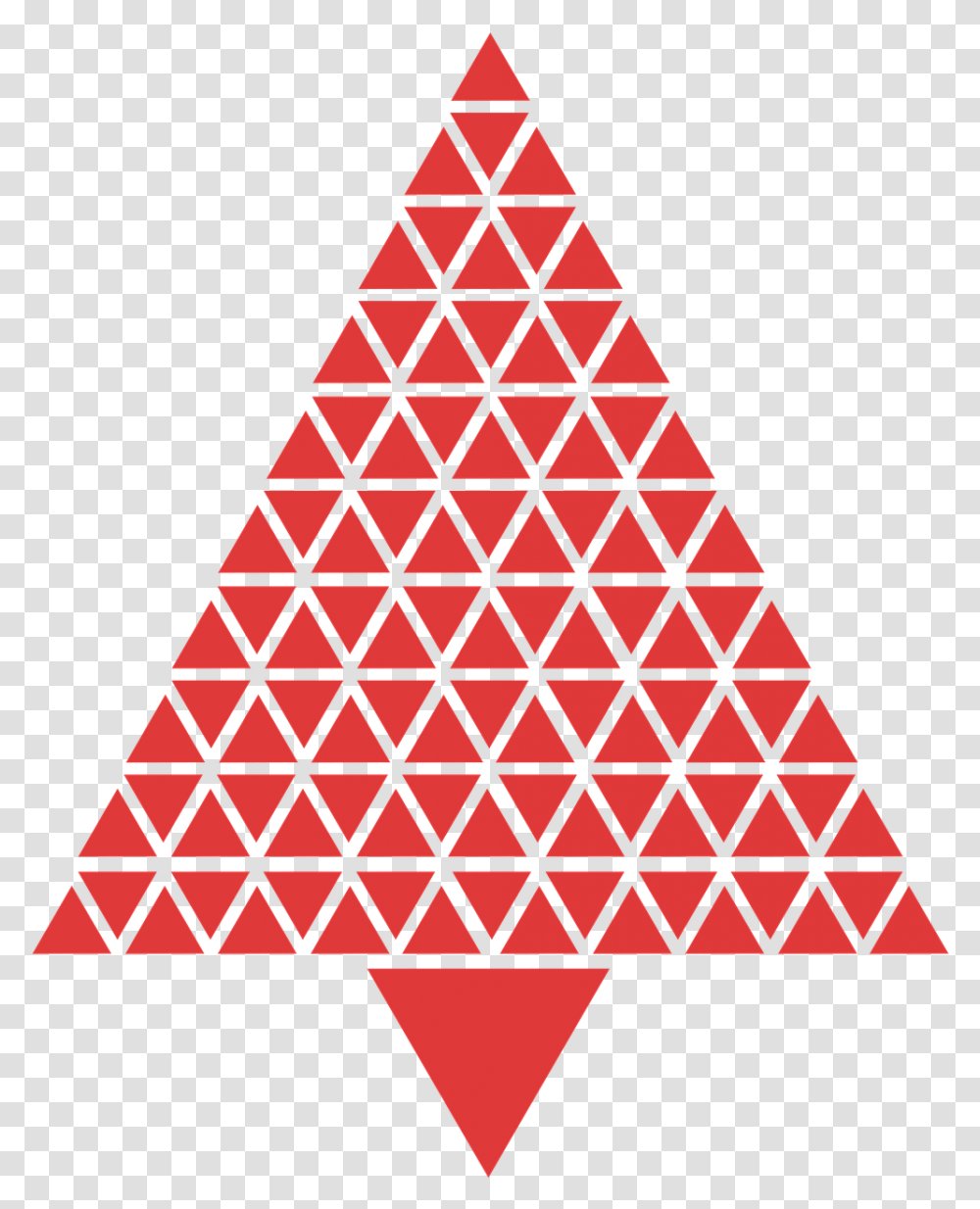 Green Abstract Christmas Trees, Triangle Transparent Png