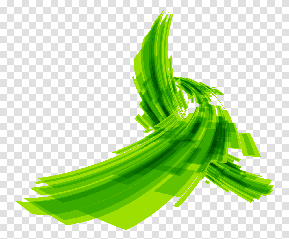 Green Abstract Vector Background, Plant, Bird, Animal, Food Transparent Png