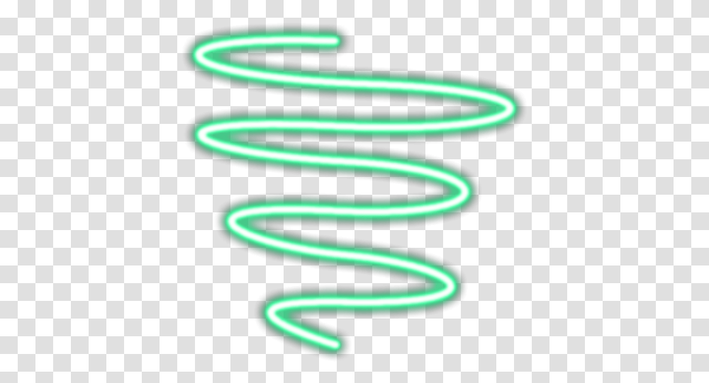 Green Aesthetic Greenaesthetic Swirl Picsart Lens Hd, Light, Neon, Coil, Spiral Transparent Png