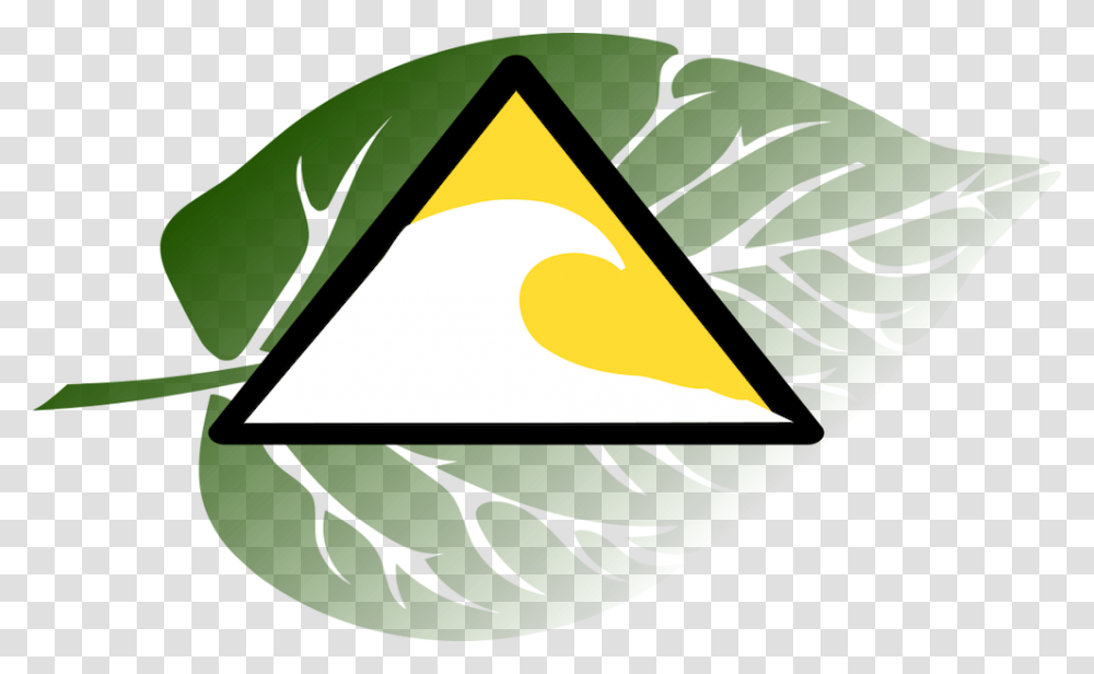 Green Alert, Triangle, Plant, Logo Transparent Png