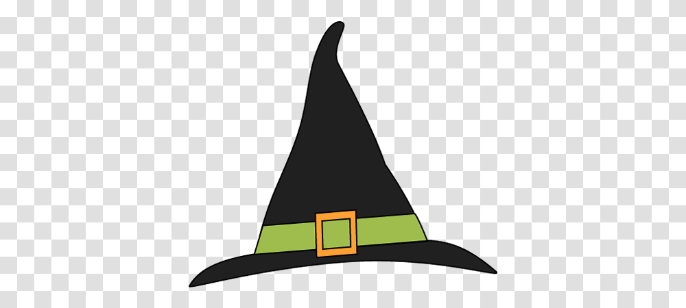 Green And Black Witches Hat Clip Art Halloween Witch Hat Clipart, Clothing, Apparel, Party Hat Transparent Png