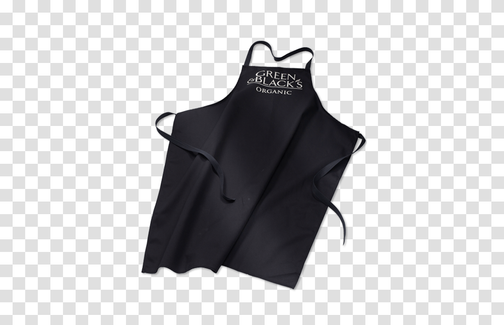 Green And Blacks Organic Branded Kitchen Apron Green And Black Transparent Png