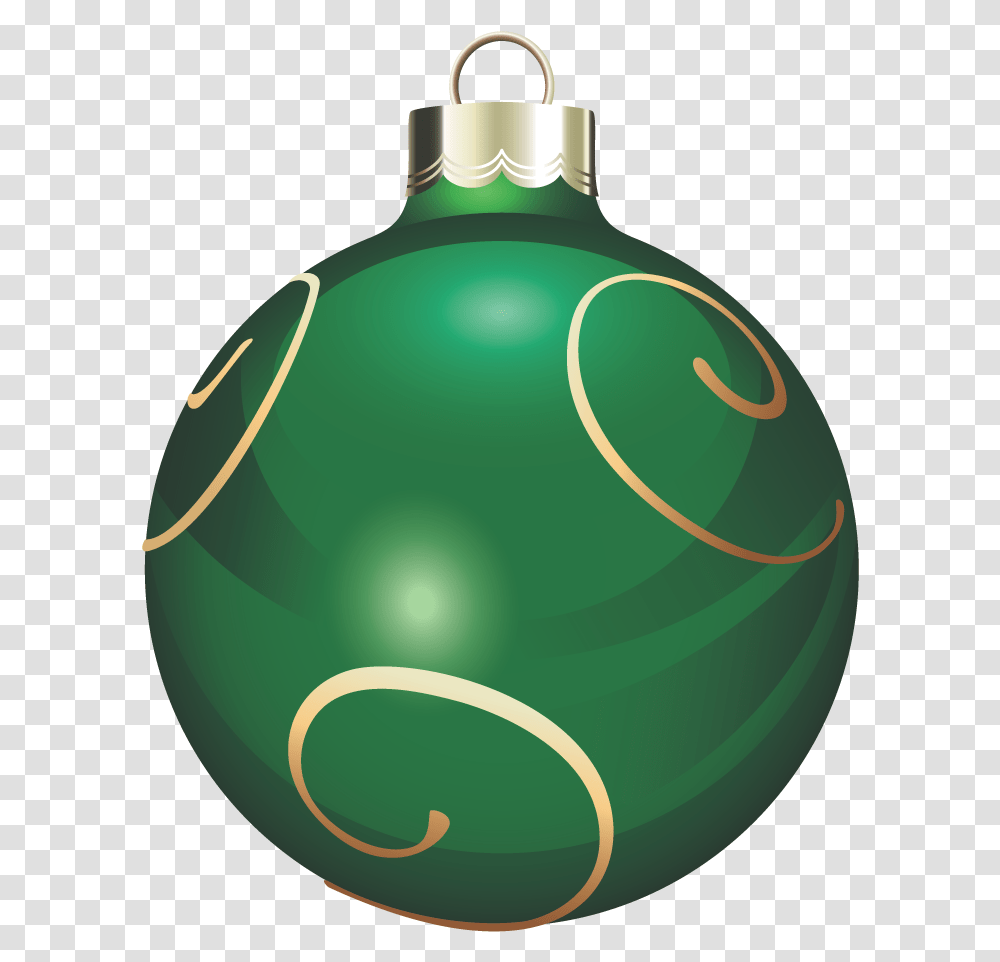 Green And Gold Christmas Ball Clipart Blue Christmas Ball, Liquor, Alcohol, Beverage, Drink Transparent Png