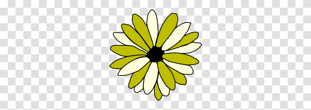 Green And Ivory Daisy Clip Art, Plant, Flower, Daisies, Blossom Transparent Png