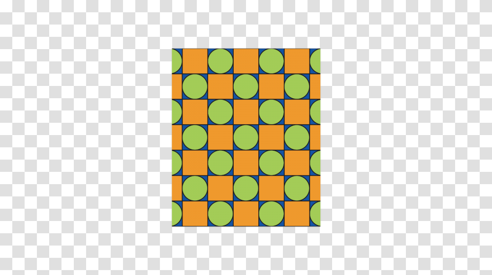 Green And Orange Geometric Pattern Poster Id, Rug, Food Transparent Png
