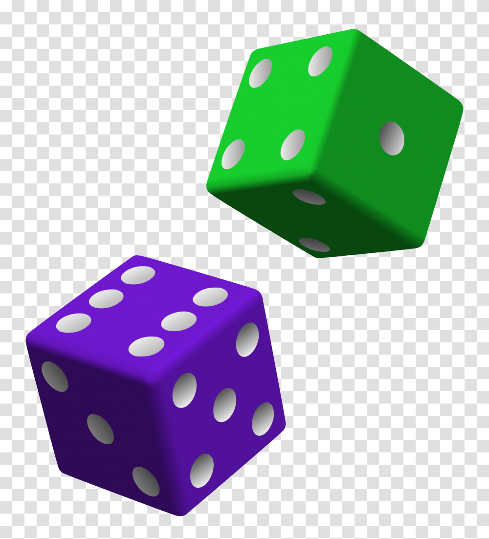 Green And Purple Dice Icons, Game Transparent Png