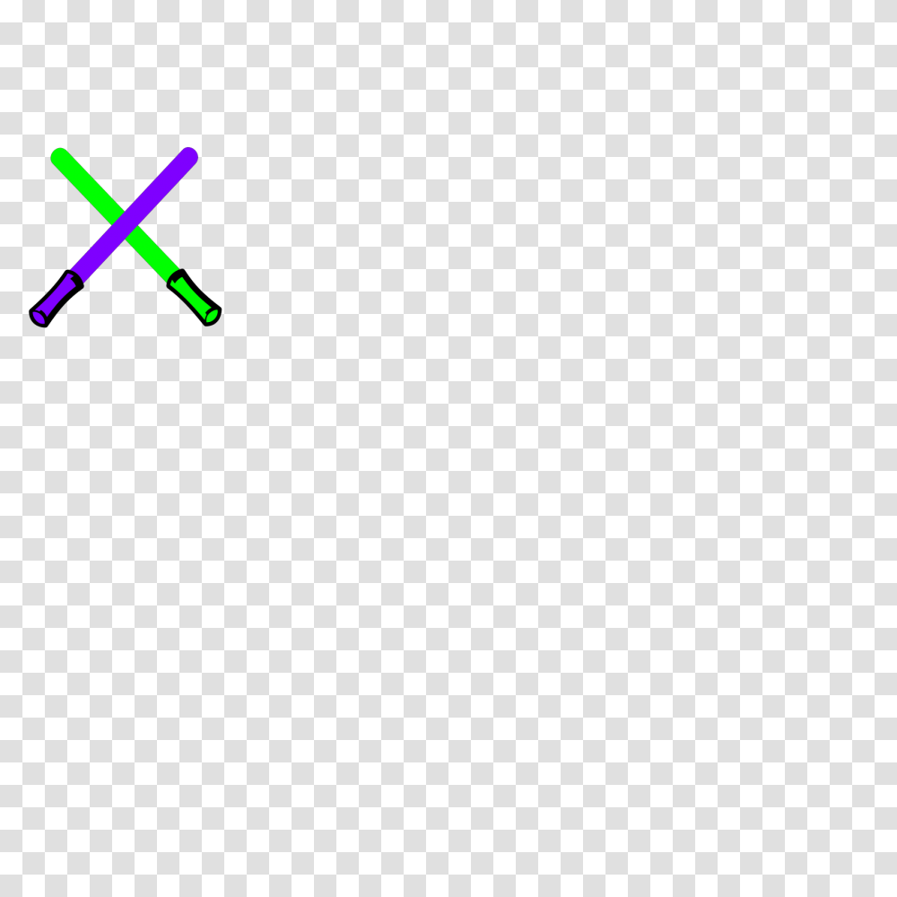 Green And Purple Light Saber Clip Arts For Web Clip Light Savers Green And Purplr, Symbol, Arrow Transparent Png