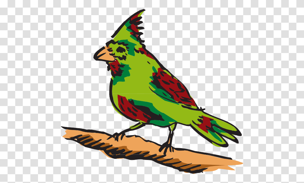 Green And Red Perched Bird Clip Art, Animal, Parrot, Finch, Macaw Transparent Png