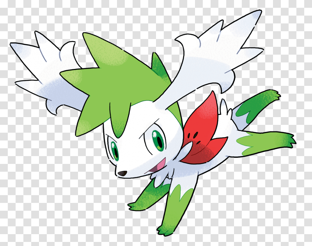 Green And White Legendary Pokemon, Plant, Floral Design Transparent Png
