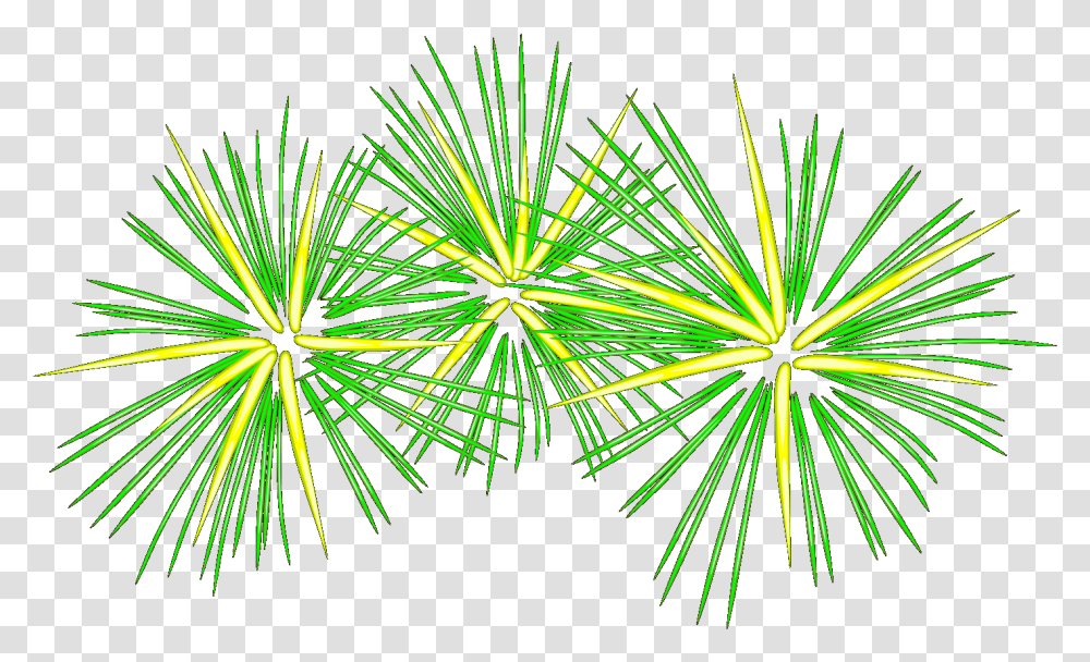 Green And Yellow Fireworks Svg Vector Fireworks Clip Art, Nature, Outdoors, Night, Plant Transparent Png