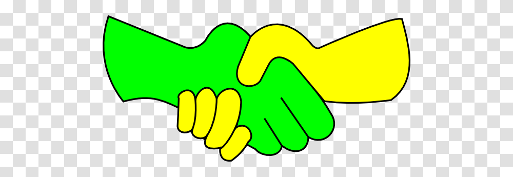 Green And Yellow Handshake Clip Arts For Web Transparent Png