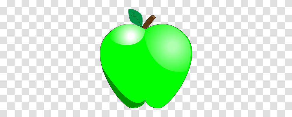 Green Apple Nature, Plant, Balloon, Fruit Transparent Png