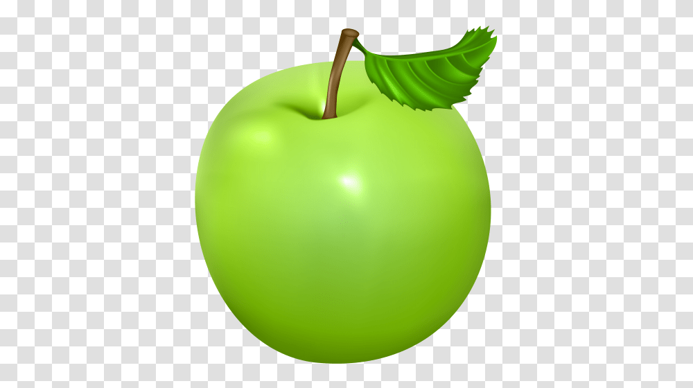 Green Apple Clip Art Image, Tennis Ball, Sport, Sports, Plant Transparent Png