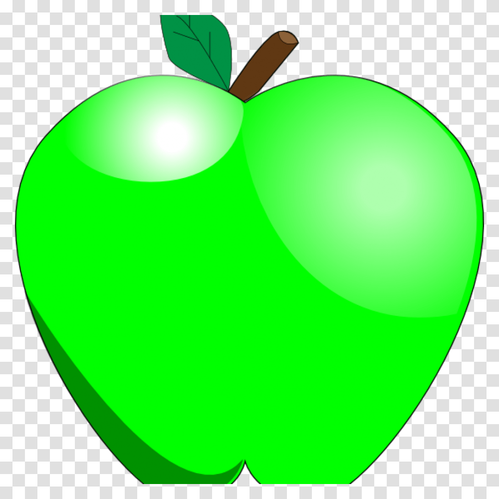 Green Apple Clipart Bat Clipart Green Apple Clipart, Plant, Balloon, Fruit, Food Transparent Png