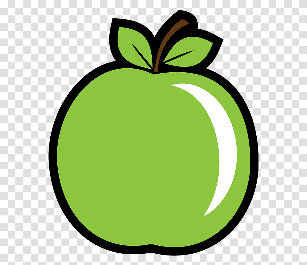 Green Apple Clipart Clip Art, Tennis Ball, Sport, Sports, Plant Transparent Png