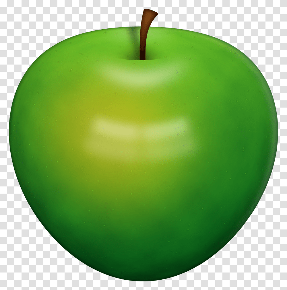 Green Apple Clipart No Background, Plant, Fruit, Food, Balloon Transparent Png
