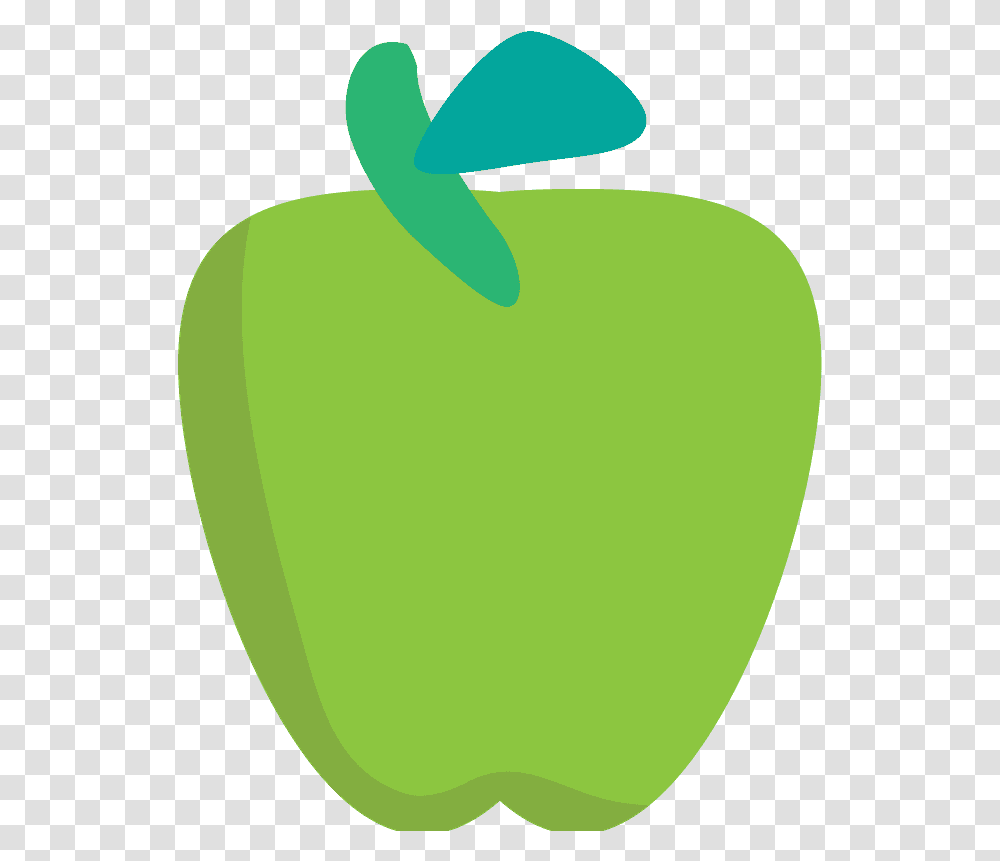 Green Apple Emoji Clipart Fresh, Plant, Tennis Ball, Sport, Sports Transparent Png