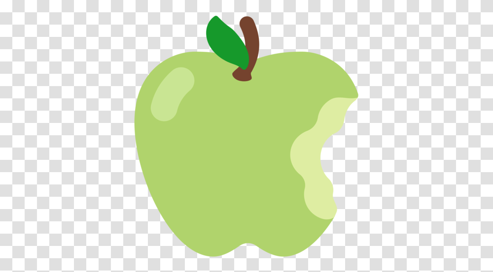 Green Apple Emoji Emoji Pomme Verte, Tennis Ball, Sport, Sports, Plant Transparent Png