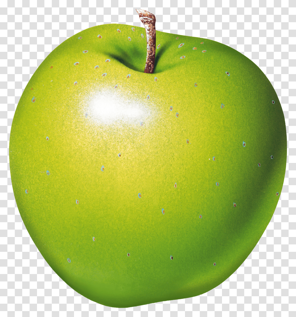Green Apple Green Apple Background, Plant, Fruit, Food, Tennis Ball Transparent Png