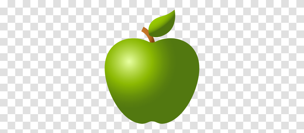 Green Apple Icon Apple Emoji Green Apple, Tennis Ball, Sport, Sports, Plant Transparent Png