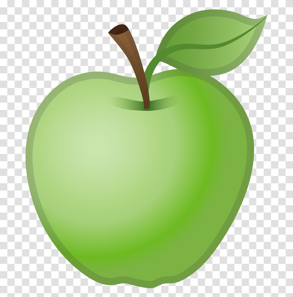Green Apple Icon Green Apple Emoji, Plant, Fruit, Food, Balloon Transparent Png