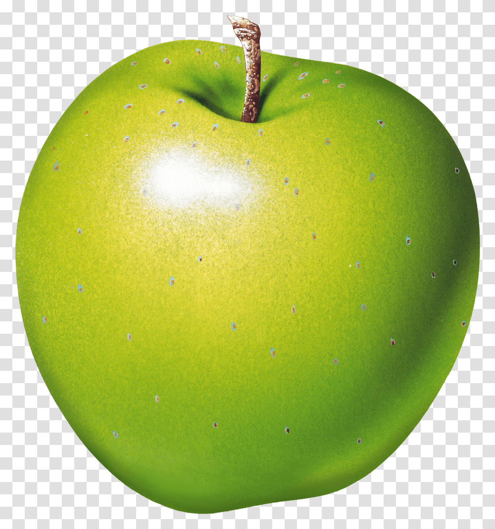 Green Apple Image Green Apple Background, Plant, Tennis Ball, Sport, Sports Transparent Png