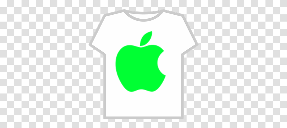 Green Apple Logo Roblox Short Sleeve, Clothing, Symbol, Light, Shirt Transparent Png