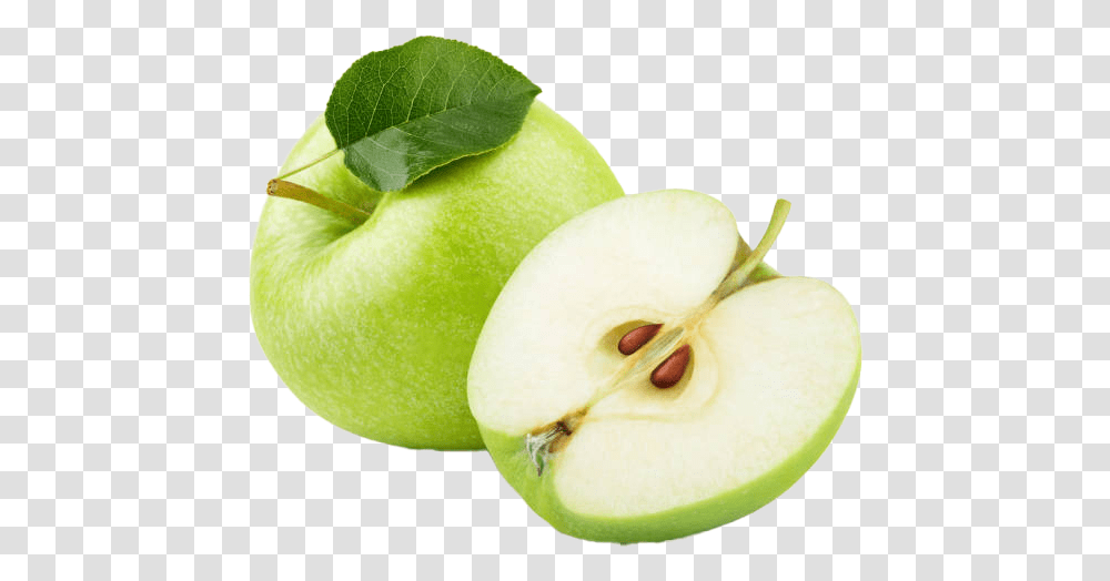 Green Apple Pic, Plant, Fruit, Food, Sliced Transparent Png