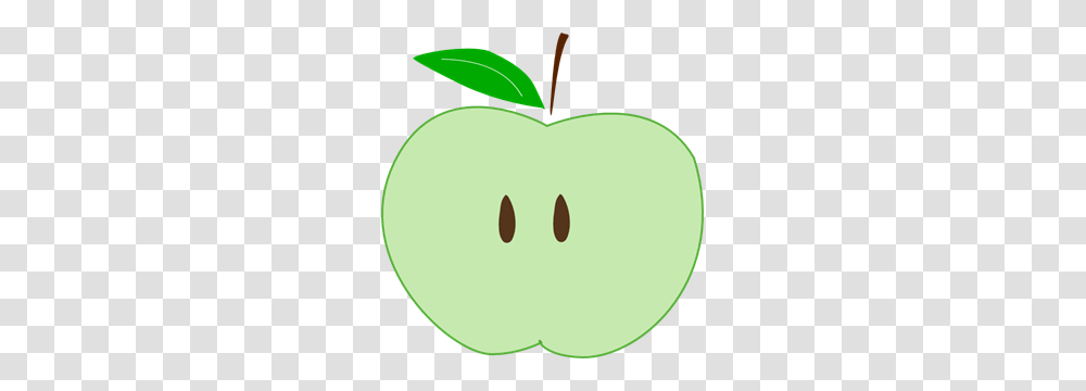 Green Apple Slice Clip Arts For Web, Plant, Fruit, Food, Tennis Ball Transparent Png