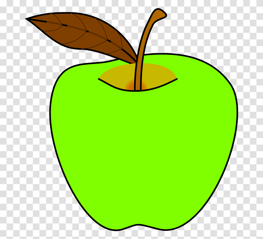 Green Apple Svg Clip Art For Web Green Apple Clipart, Plant, Fruit, Food, Bowl Transparent Png