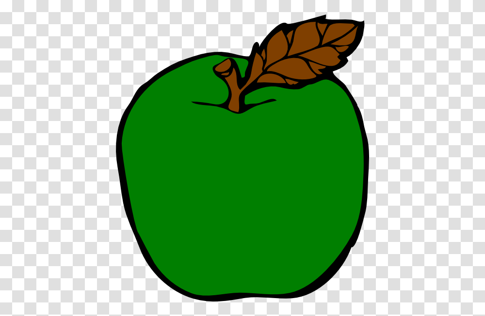 Green Apple Svg Clip Arts Clipart Green Apple, Plant, Fruit, Food Transparent Png