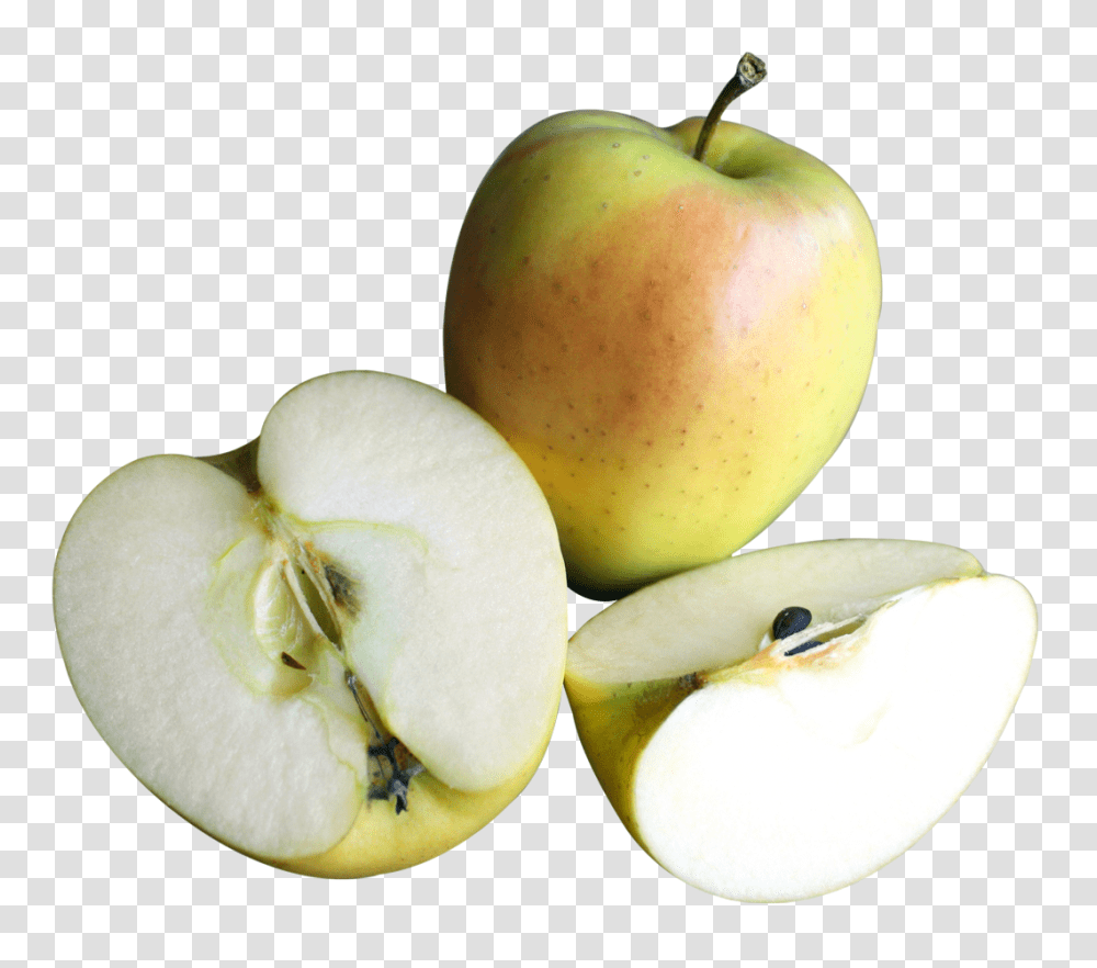 Green Apple With Slices Image, Fruit, Plant, Sliced, Food Transparent Png