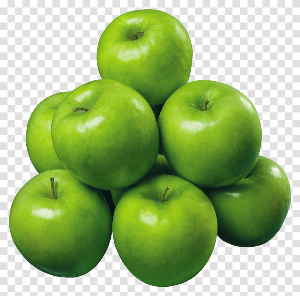 Green Apples, Plant, Fruit, Food Transparent Png