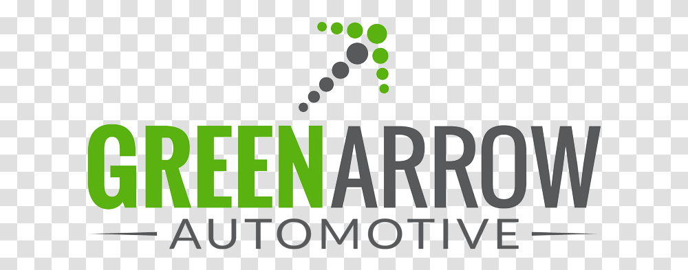 Green Arrow Automotive Green Arrow In Logo, Text, Alphabet, Label, Word Transparent Png