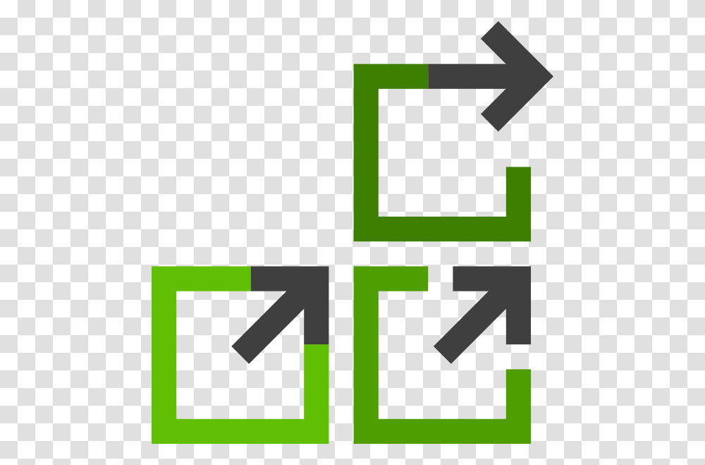 Green Arrow Box Icons Clip Art, Number, Logo Transparent Png