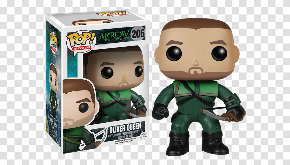 Green Arrow Comic Funko Pop Arrow Oliver Arrow Funko Pop 2018, Toy, Label, Text Transparent Png