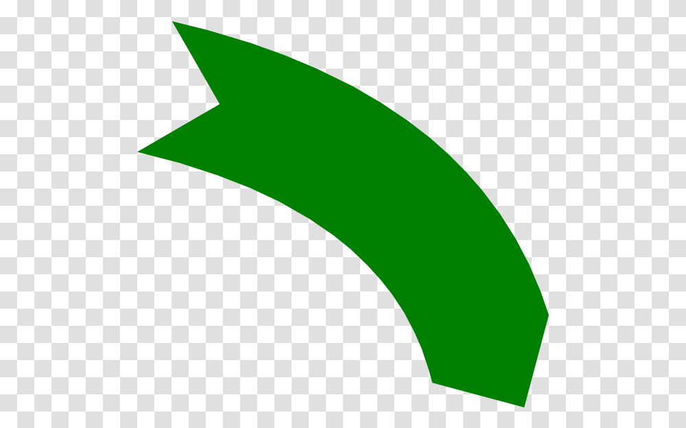 Green Arrow Curve Clip Art Green Curved Arrows, Symbol, Star Symbol, Recycling Symbol, Food Transparent Png