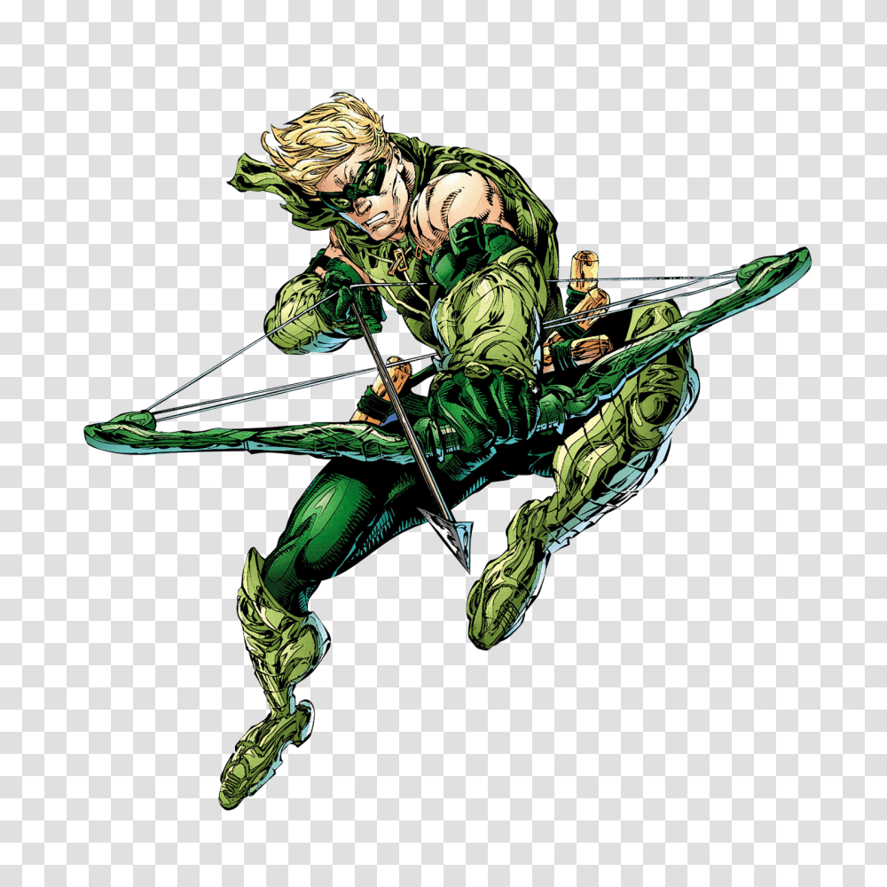 Green Arrow Dc Images Collection For Free Download Comics, Person, Plant, Flower, Animal Transparent Png