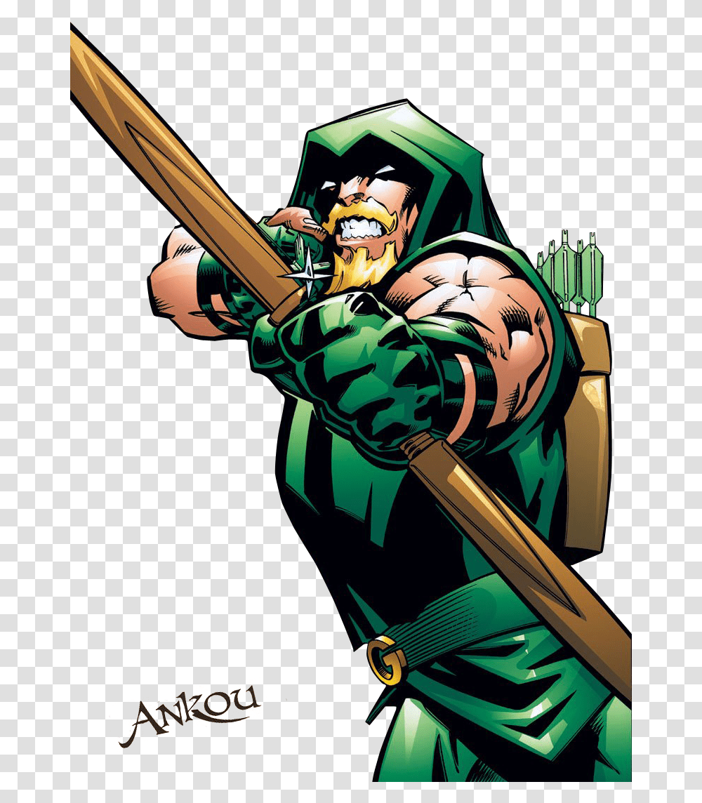 Green Arrow Football Green Arrow Dc, Person, Human, Sport, Sports Transparent Png