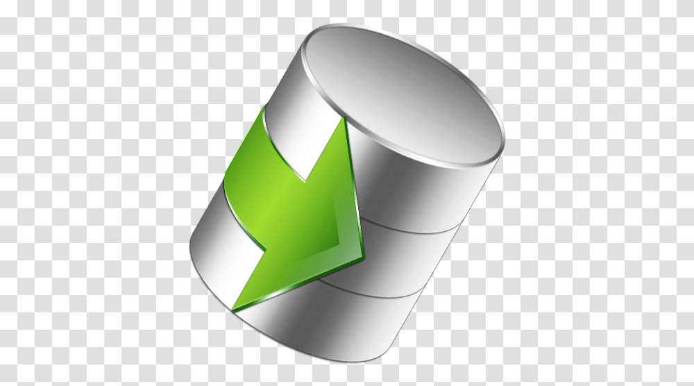 Green Arrow Icon Psd Official Psds Arrow 3d, Lamp, Recycling Symbol, Cylinder Transparent Png