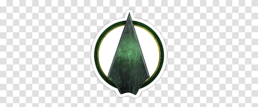 Green Arrow Logo 3 Image Dc Green Arrow Logo, Arrowhead, Symbol Transparent Png