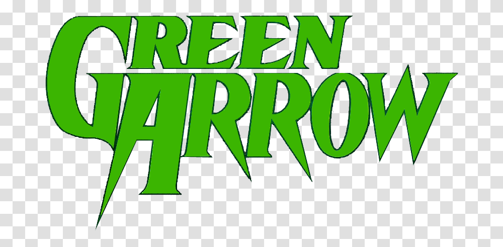Green Arrow Logo 9 Image Green Arrow, Word, Text, Alphabet, Plant Transparent Png