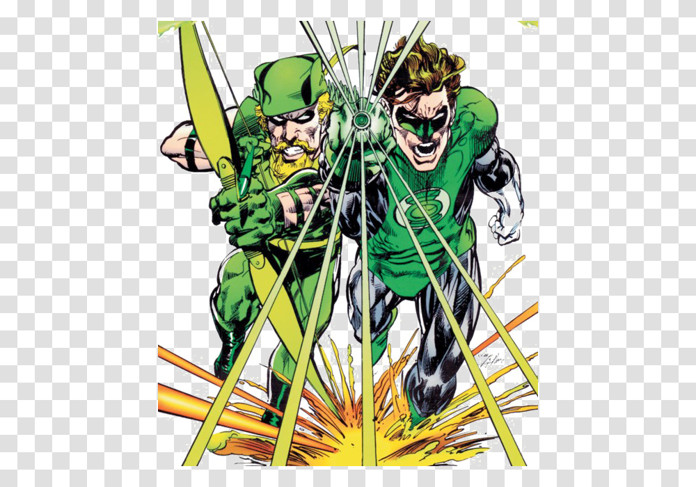 Green Arrow Neal Adams, Person, Helmet, Comics Transparent Png