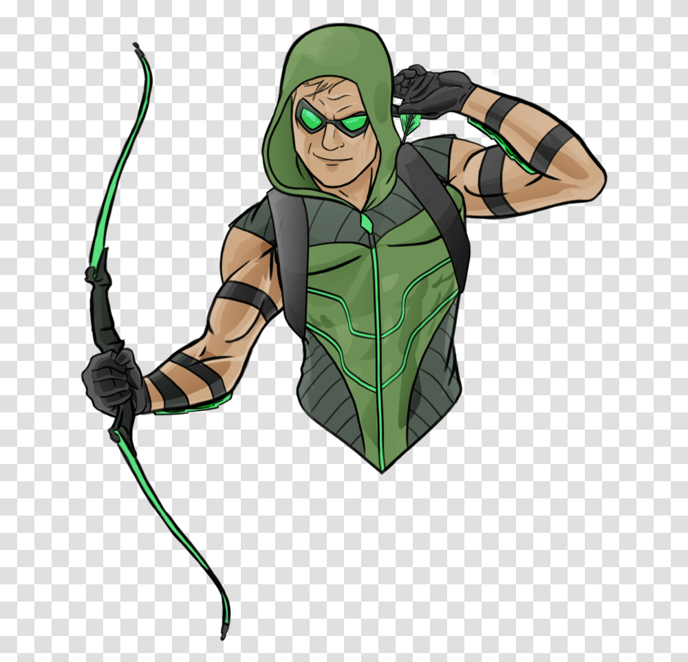 Green Arrow Oliver Queen Dc Comics Fanart Gotham At Arrow Black Canary Concept, Archer, Archery, Sport, Bow Transparent Png
