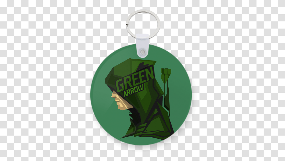 Green Arrow Printed Keychain Pop Art Green Arrow Full Green Arrow Pop Art, Vegetation, Plant, Grenade, Bomb Transparent Png