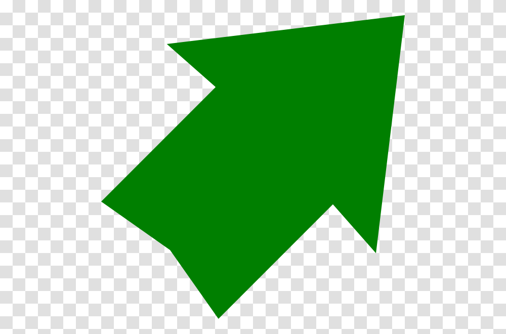 Green Arrow Right Up, Recycling Symbol, Star Symbol, Logo Transparent Png